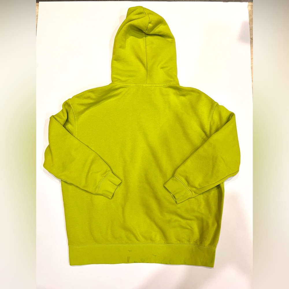 Nike Lime Green Hoodie | Hooded Sweatshirt - Picture 4 of 6